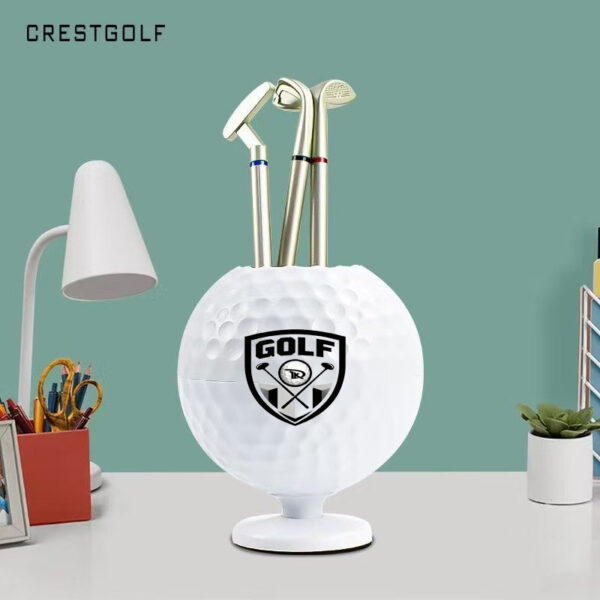 golf ball pen holder