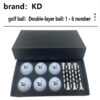 kd double layered golf ball kd double layered golf ball