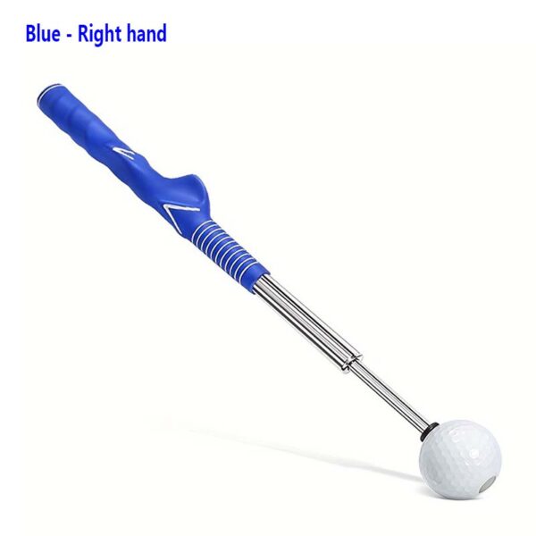 golf retractable swing trainer indoor swing practice stick