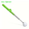 golf retractable swing trainer indoor swing practice stick