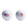 golf double ball set with golf tee