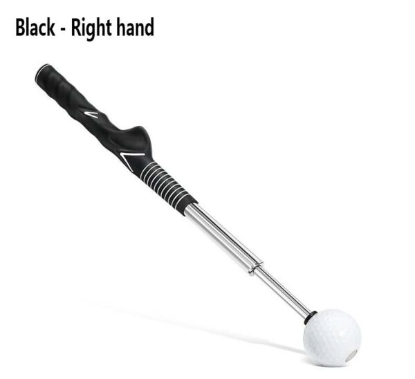 golf retractable swing trainer indoor swing practice stick