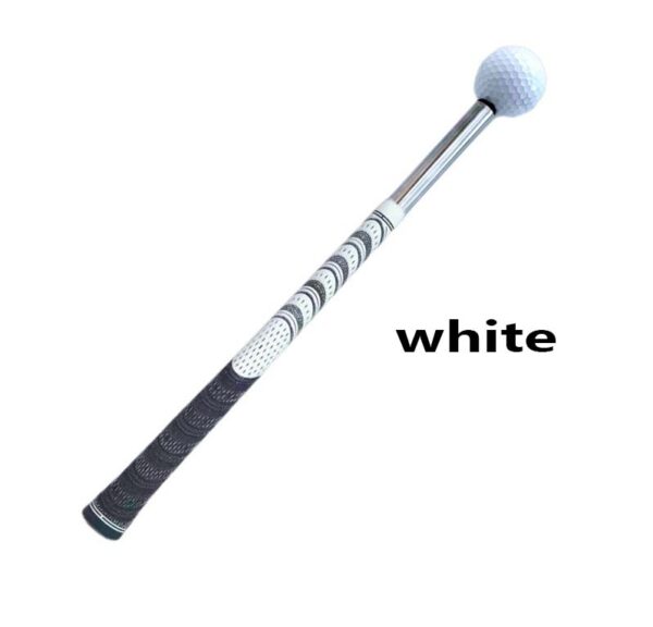 golf retractable swing trainer indoor swing practice stick