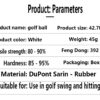 kd golf double layer competition ball kd golf double layer competition ball