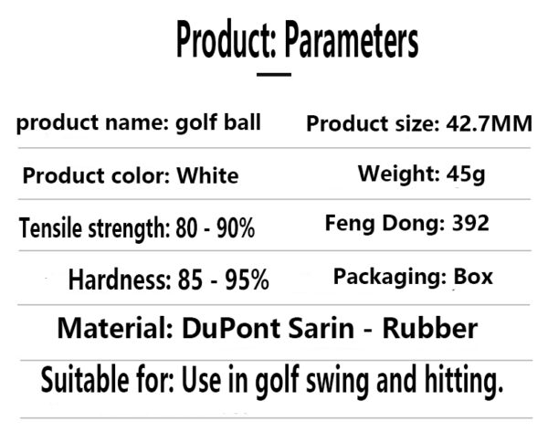 kd golf double layer competition ball kd golf double layer competition ball