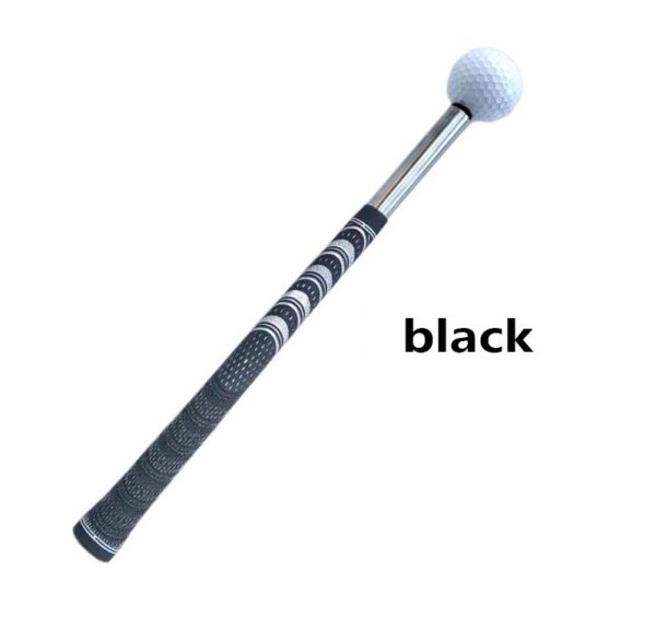 golf retractable swing trainer indoor swing practice stick