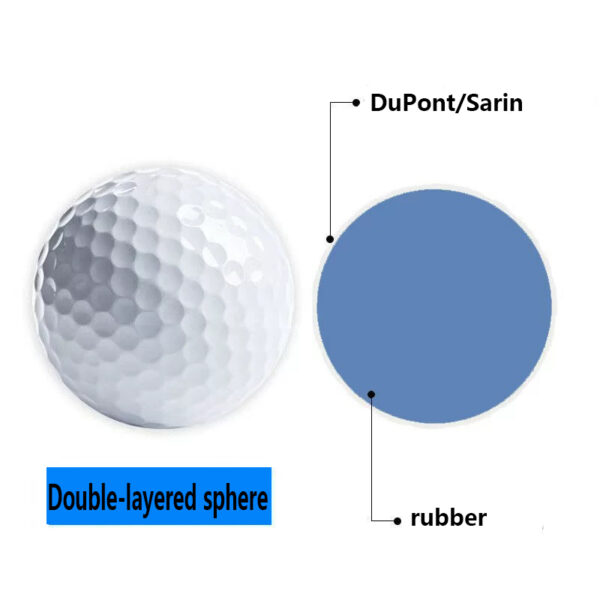 cool and strange double layer golf ball cool and strange double layer golf ball