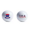 golf double ball set with golf tee