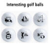 golf double ball set with golf tee