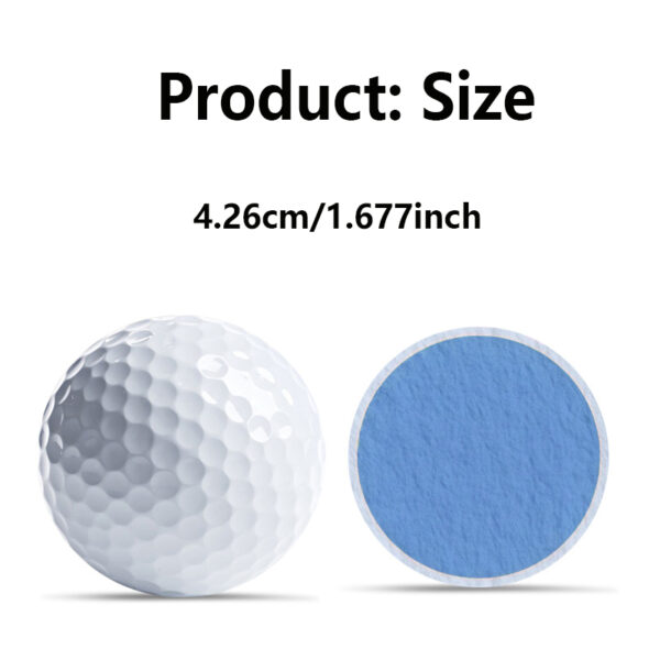 cool and strange double layer golf ball a box containing 12 pieces