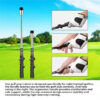 golf retractable swing trainer indoor swing practice stick