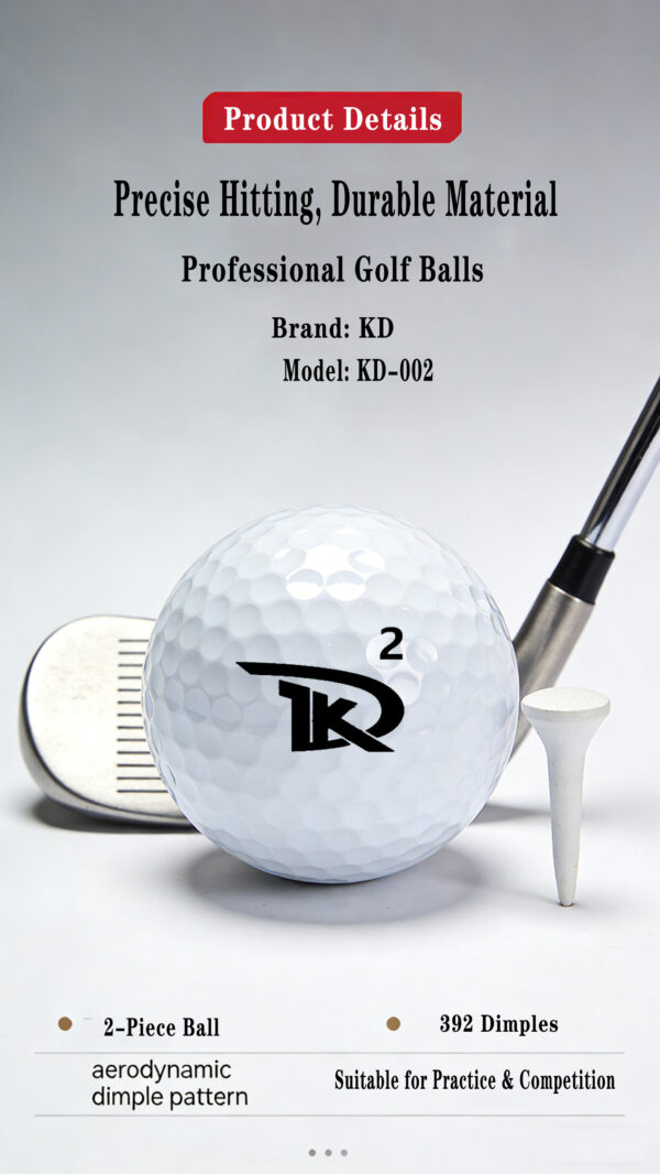 kd golf double layer competition ball kd golf double layer competition ball