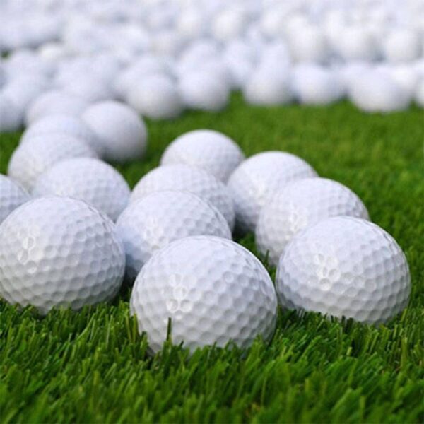 golf double layer practice ball
