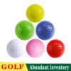 colored golf balls