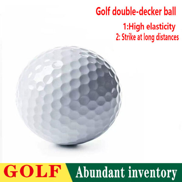 golf double layer practice ball