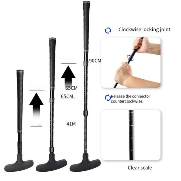 golf adjustable putter made of aluminum alloy material