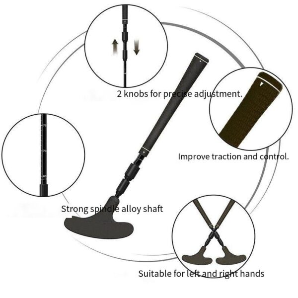 golf adjustable putter made of aluminum alloy material