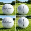 cool and strange double layer golf ball a box containing 12 pieces