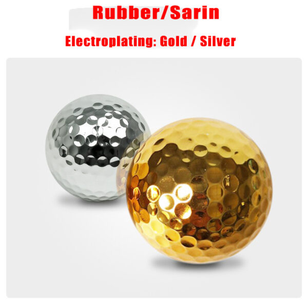 golf electroplated ball golf electroplated ball