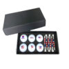 golf double ball set with golf tee
