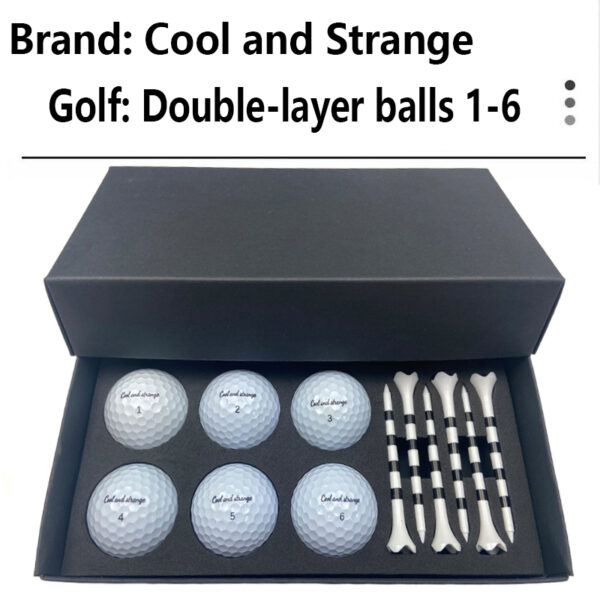 cool and strange double layer golf ball cool and strange double layer golf ball