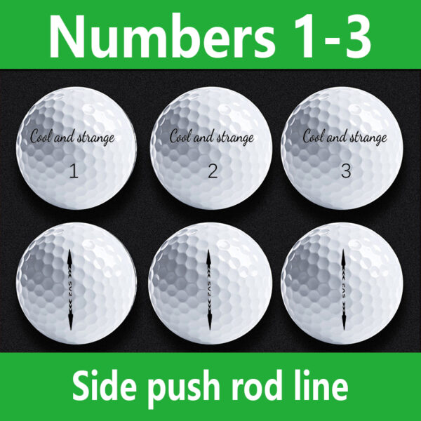 cool and strange double layer golf ball cool and strange double layer golf ball