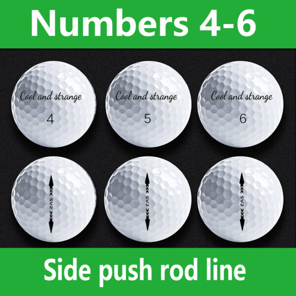 cool and strange double layer golf ball cool and strange double layer golf ball