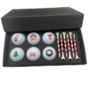 golf ball for christmas holiday theme golf ball for christmas holiday theme