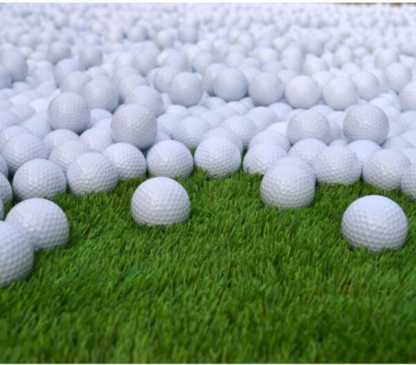 golf double layer practice ball