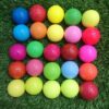 colored golf balls