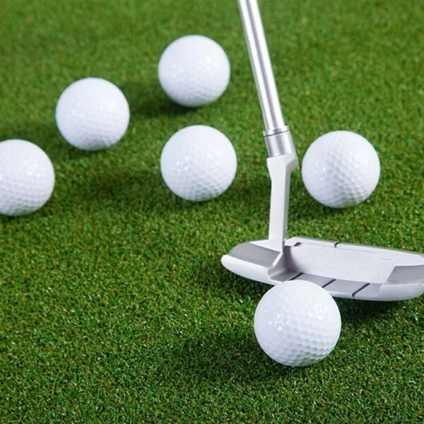 golf double layer practice ball