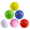 colored golf balls