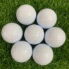 golf double layer practice ball
