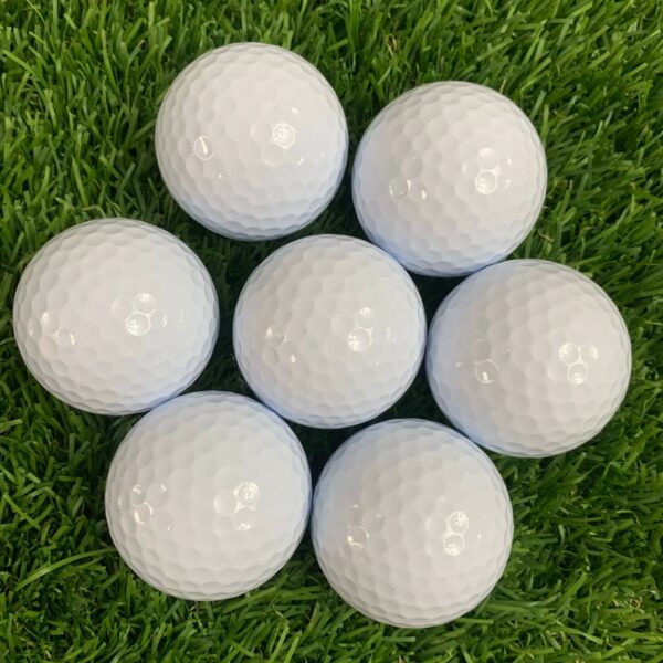 golf double layer practice ball