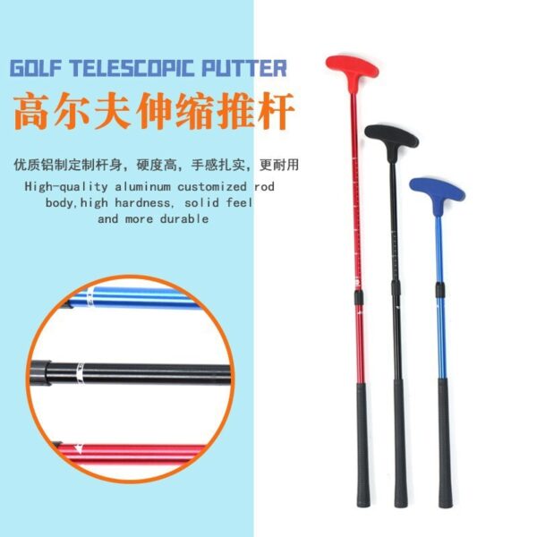golf adjustable putter made of aluminum alloy material golf adjustable putter made of aluminum alloy material