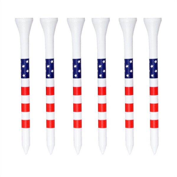 golf double ball set with golf tee