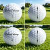 cool and strange double layer golf ball a box containing 12 pieces
