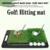 golf hitting pad lawn