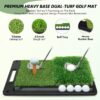 golf hitting pad lawn