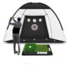 golf hitting pad lawn