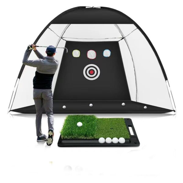 golf hitting pad lawn