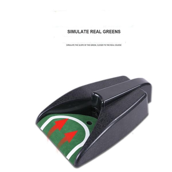 golf putter electric ball return device for golf putting practice