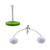 golf figurine, a self righting toppler golf figurine, a self righting toppler