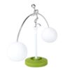 golf figurine, a self righting toppler golf figurine, a self righting toppler