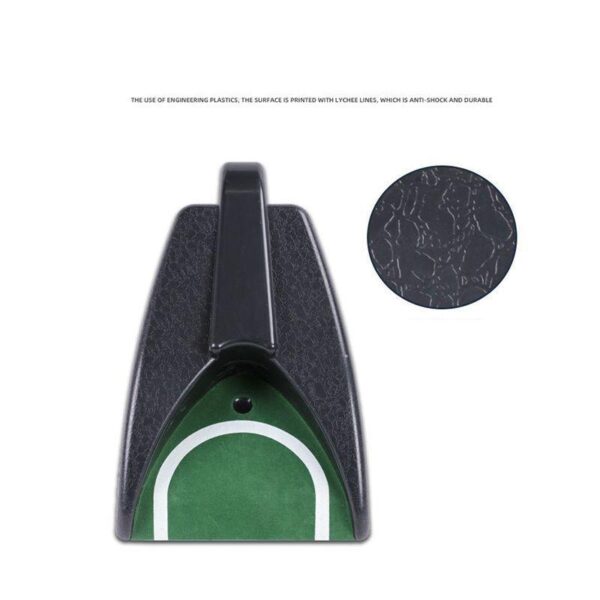 golf putter electric ball return device for golf putting practice