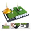 golf hitting pad lawn