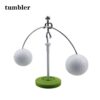 golf figurine, a self righting toppler golf figurine, a self righting toppler