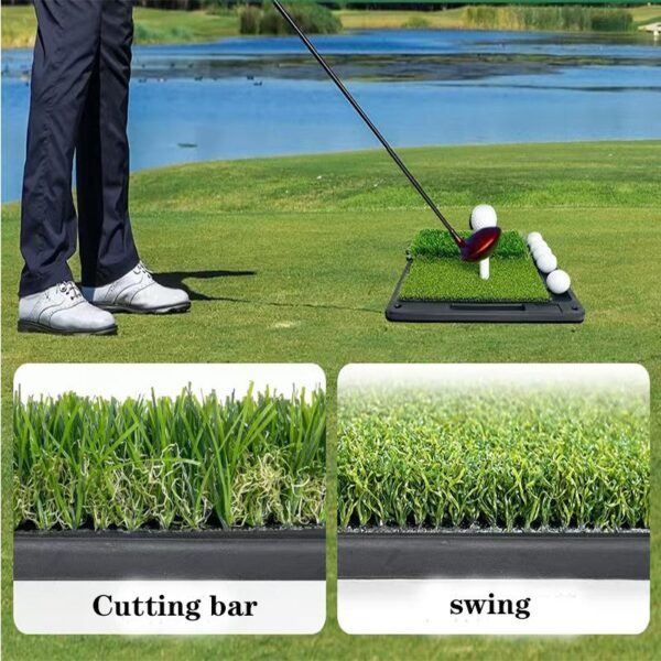 golf hitting pad lawn