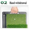 golf hitting pad lawn