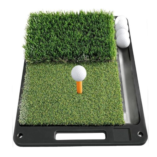 golf hitting pad lawn